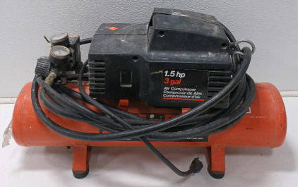 (1) 3.0 Gal. Air Compressor Powers On