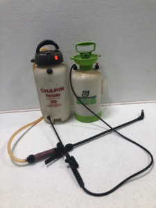 (1) 2 Gallon Sprayer (1) 1.25 Gallon Sprayer