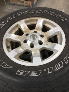 (4) Nissan Titan Wheels 17&rdquo;