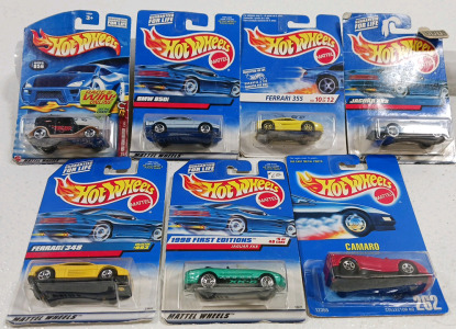 (6) Assorted Hot Wheels Collectible Cars