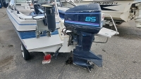 1983 BAYLINER CAPRI 85HP 17' BOAT WITH TRAILER - 11