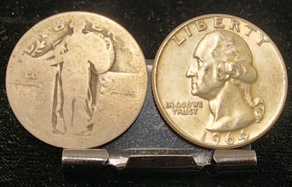 (2) Silver Quarters
