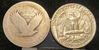 (2) Silver Quarters - 2