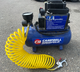 Campbell Hausfeld 1 Gallon Air Compressor-Works!