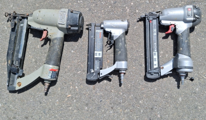 3 Porter Cable Air Compresses Nail Guns