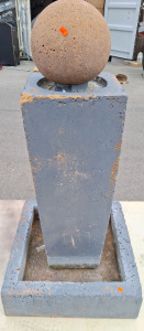 Concrete Water Fountain