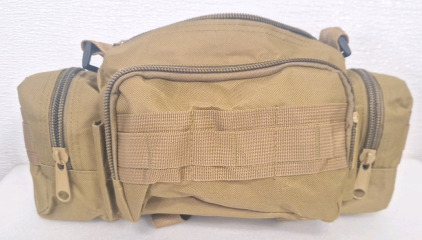 Tan Military Bag