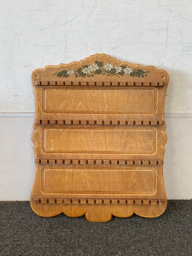 Wood Spoon Display Shelf