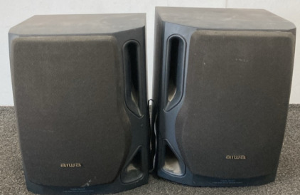 (1) PAIR OF AIWA SPEAKER SYSTEM