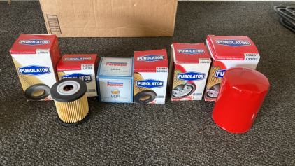 (6) Purolater Oil Filter