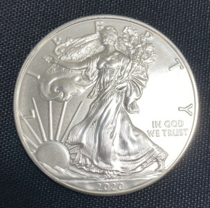 2020 American Silver Eagle 1oz Fine Silver Coin