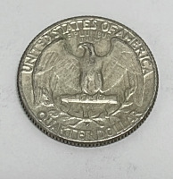 (2) Silver Washington Quarters Dated 1964 - 4