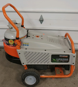 (1) Generic LP 3250 Watt Generator W/Propane Tank (Full)