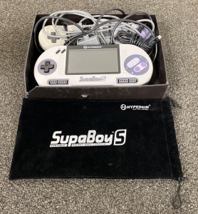 SupaBoy S Portable Pocket SNES Console