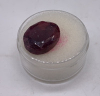 Oval Opaque Madagascar Ruby 17.5 tcw