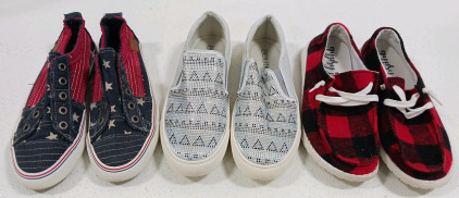 (3) Pair of Ladies Sz 8 Shoes