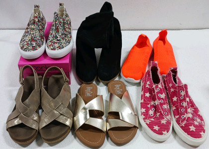 (6) Pair of Ladies Sz 8 Footwear