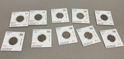 (10) Rare Pennies