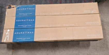 (3) Boxes Of Adura Max Laminate Flooring, Color Dockside Boardwalk
