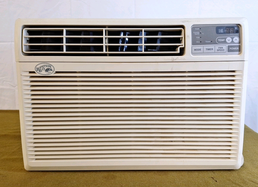 (1) Hampton Bay Air Conditioner W/ Remote & Mounting Hardware,
