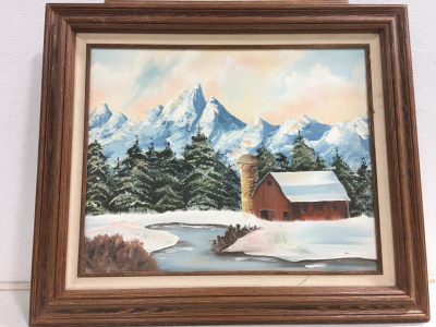 3)American Scenery Paintings