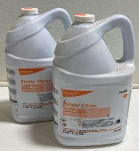 (2) 1gal Stride Citrus Neutral Cleaner