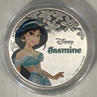 (6) Disney Silver Plated New Zealand Queen Elizabeth II Collector Coins - 8
