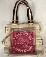 Louis Vuitton Trunks & Bags Canvas Logo Small Tote Bag