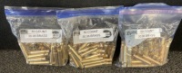 (150) Rounds 30.06 Primed Brass