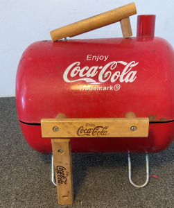 Enjoy Coca-Cola Trademark Mini Grill (Needs some repairs)