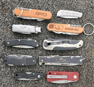 Assorted Knives And Utility Tools