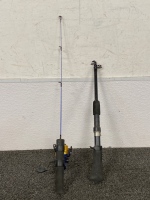 Cabelas Graphite Composite Telescopic Rod And A 24” Master Fishing Pole