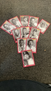 Box Of Collectible 1991 Leaf Studio Baseball Cards