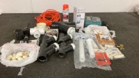 Assorted Plumbing And Building Supplies