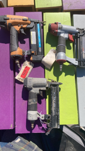 (3) Air Nailer, Stapler