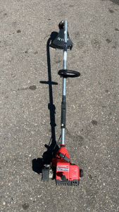 Homelite Weed Trimmer, Gas Powered, Has Compression