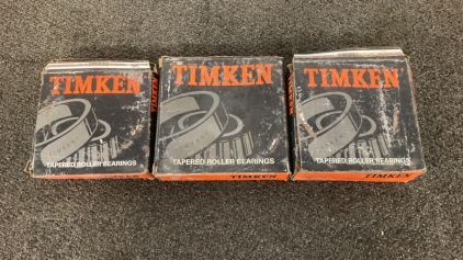 (3) Tapered Roller Bearings