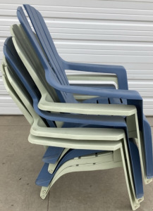 (5) Lawn Chairs