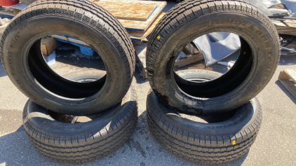 (4) Tire, P265/60R18 109T M&S