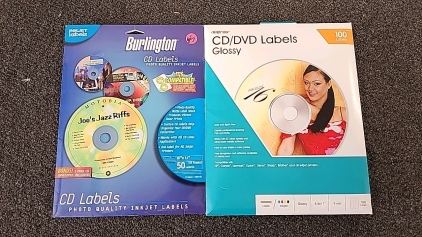 CD Labels, DIY, Inkjet, Acid Free