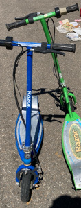 Two Razor Electric Scooters