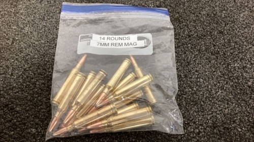 (14)Rds 7mm Rem Mag Ammo