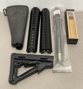 Rifle Accessoriesâ€¦ Carbine Buffer Tube, Magpull Enhanced Reciever Extension, Stocks +