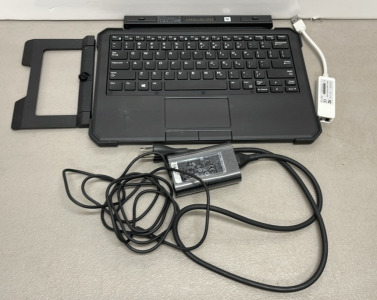 Dell Keyboard, Cord, And Ethernet Adapter #T03HKYB