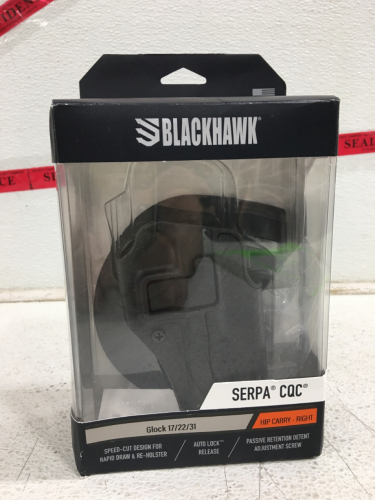 Blackhawk Serpa CQC Glock 17/22/31 Hip Carry Right Side Holster