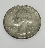 (2) Silver Washington Quarters Dated 1964 - 2