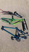 (3) Assorted Bicycle Frames