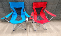 (2) Folding Camp Chairs & (1) Folding Cart - 2