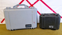 (2) Pelican Cases, (1) 1500, (1) Mini S