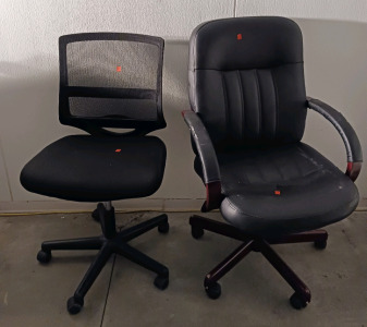 (2) Rolling Office Chairs